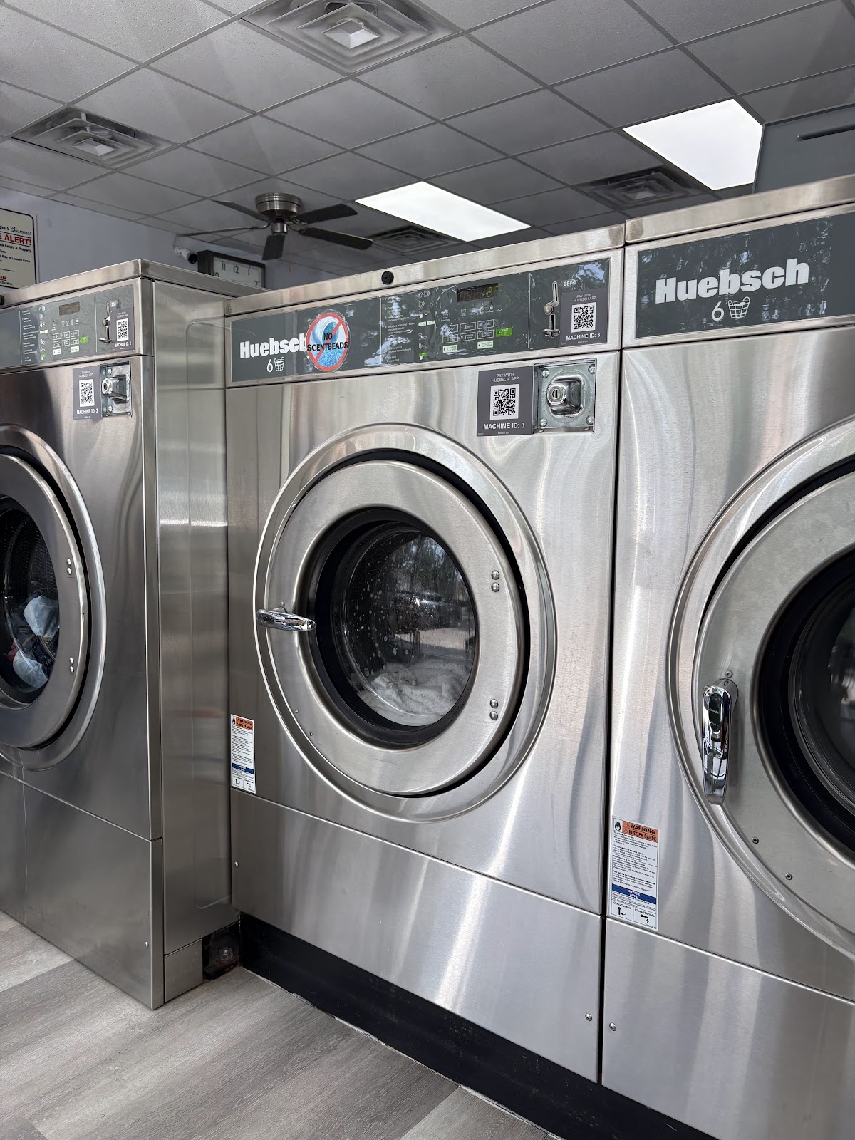 Stanford Laundromat service area
