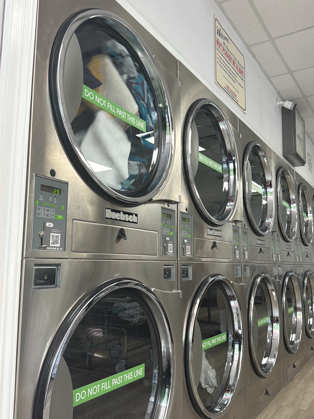 Stanford Laundromat equipment care